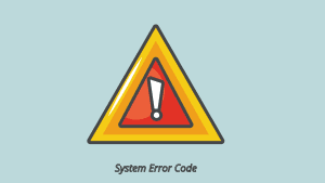 System Error Code