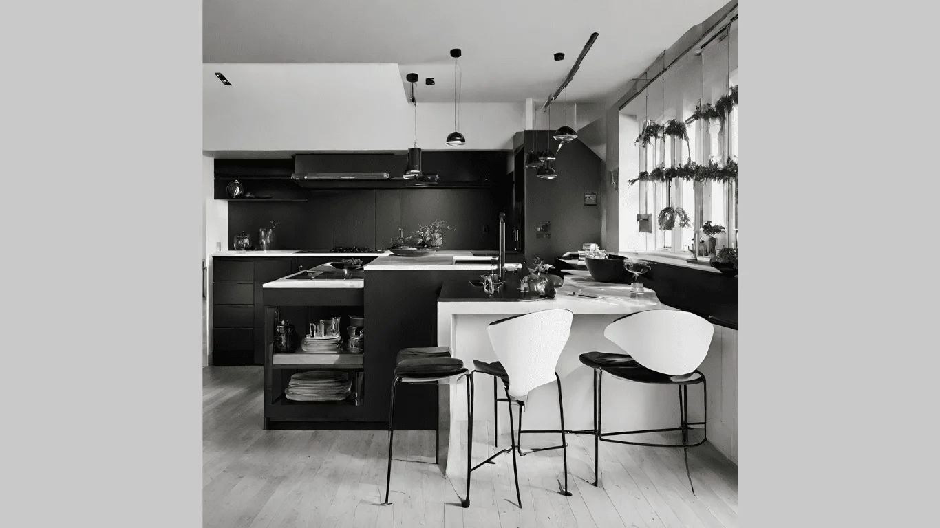 Black and White Kitchens