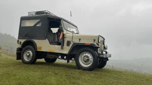 Inspecting a Jeep