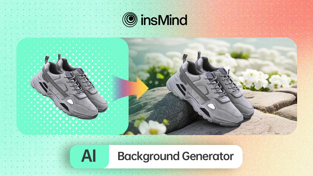 insMind AI Background Generator - How to Change Photo Background for Free