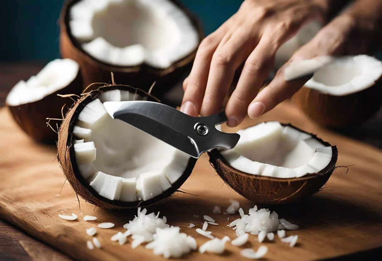 Coconut Opener Tool Set