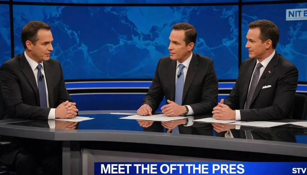 The guests on Meet the Press s76e46