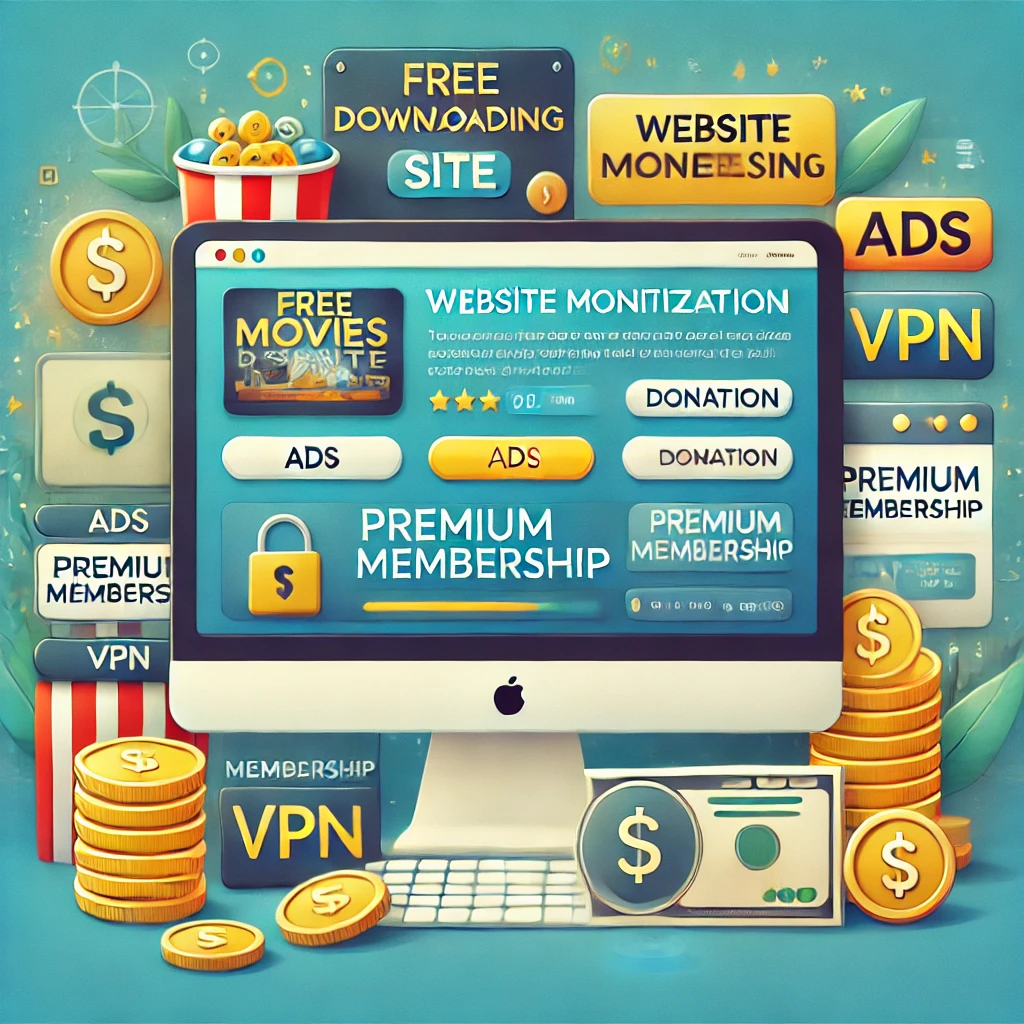 Free movie downloading sites are a popular choice for many internet users. With millions of people searching for free movie downloads daily, these sites can generate significant traffic.